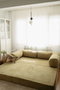 Atelier Del Sofa Nook Sofá-cama de 3 plazas en Terciopelo Caqui